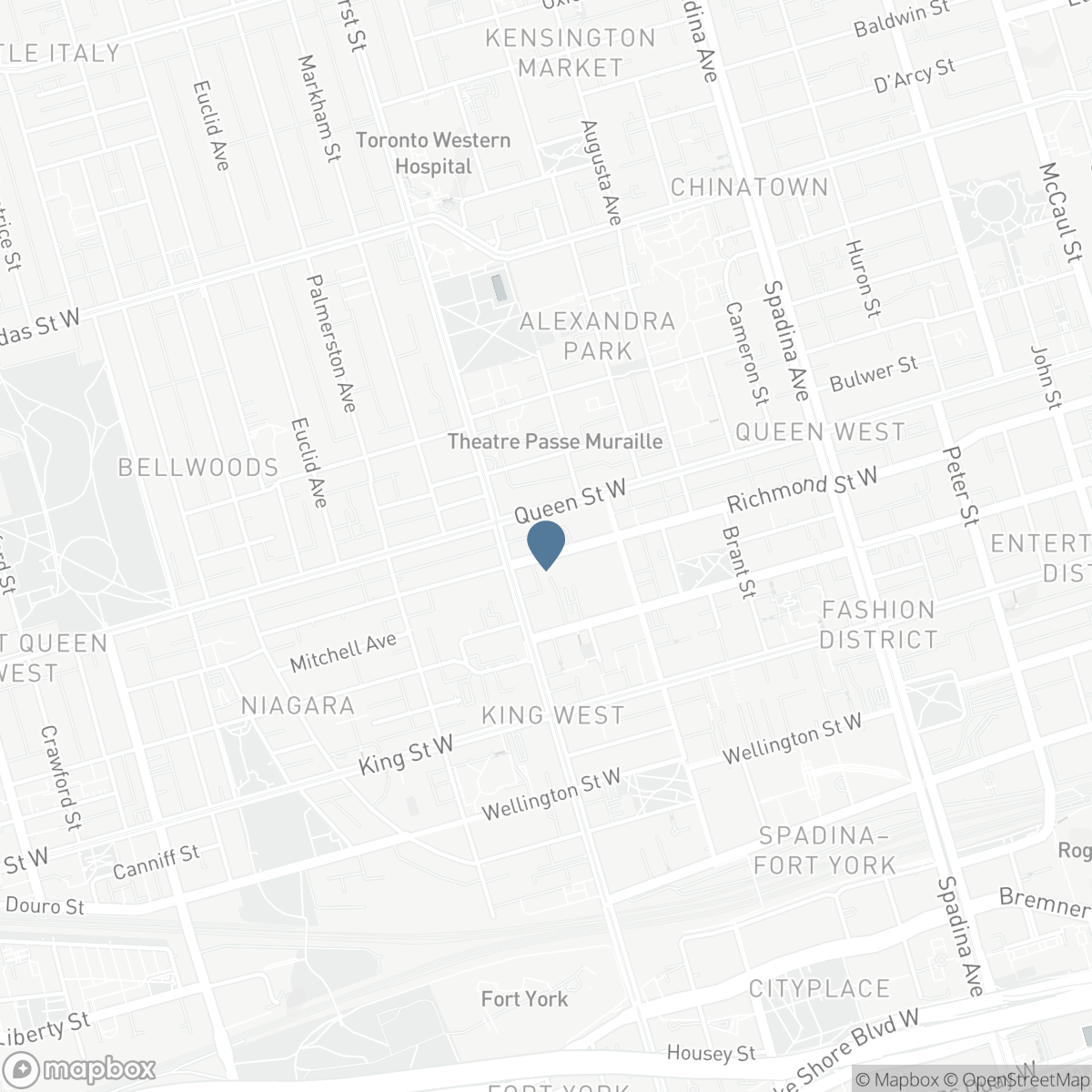210 - 608 RICHMOND STREET W, Toronto, Ontario M5V 0N9
